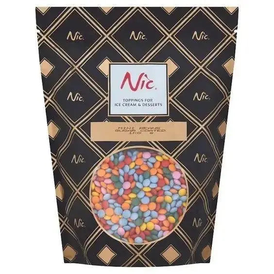 Nic Luxury Toppings Mini Beans Choc Sugar Coated