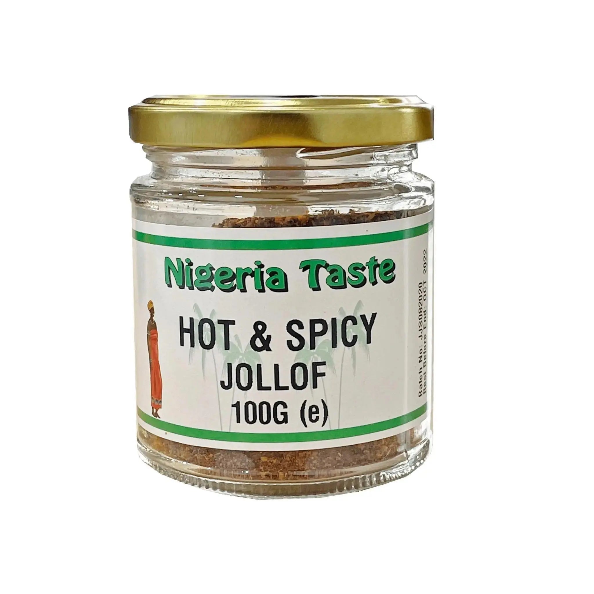 Nigeria Taste Jar Jollof Hot & Spicy(100g)