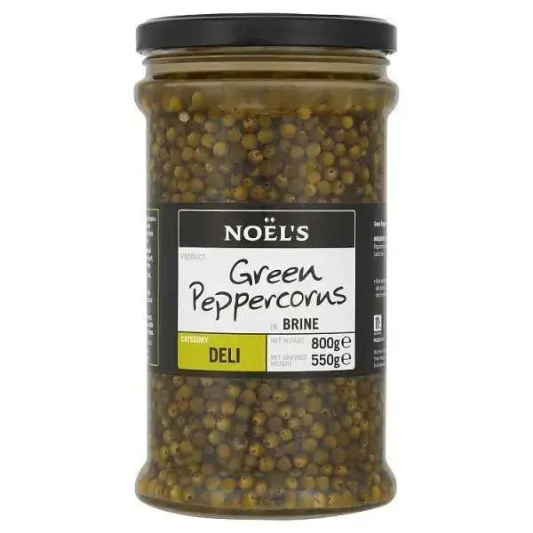Noels Green Peppercorns in Brine 800g