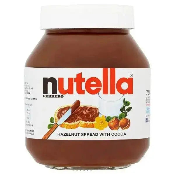 Nutella Hazelnut and Chocolate Spread Jar 750g