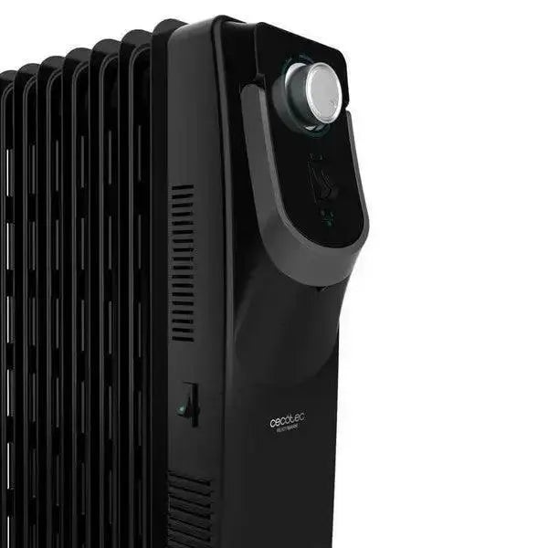 Oil-filled Radiator (9 chamber) Cecotec Ready Warm 5820 Space 360º 2000W Black