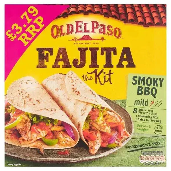 Old El Paso Fajita the Kit Smoky BBQ 500g (Case of 4)