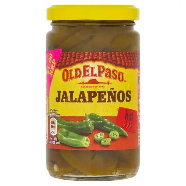 Old El Paso Jalapeños 215g (Case of 4)