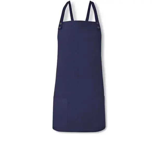 Oliver Harvey Front of House Apron Navy, Navy-White, Grey