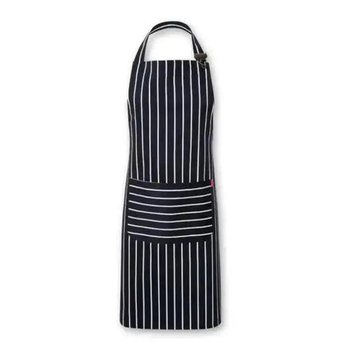 Oliver Harvey Front of House Apron Navy, Navy-White, Grey