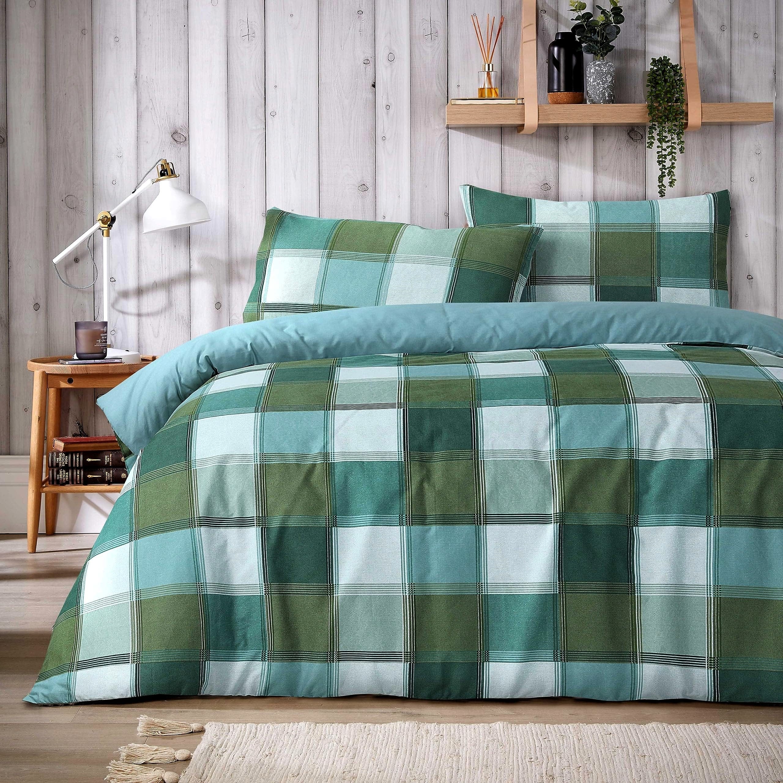 OLIVIA ROCCO Luxury Cotton Rich Duvet Sets Easycare Includes Duvet Cover And Pillowcases In Single Double King Size For All Seasons