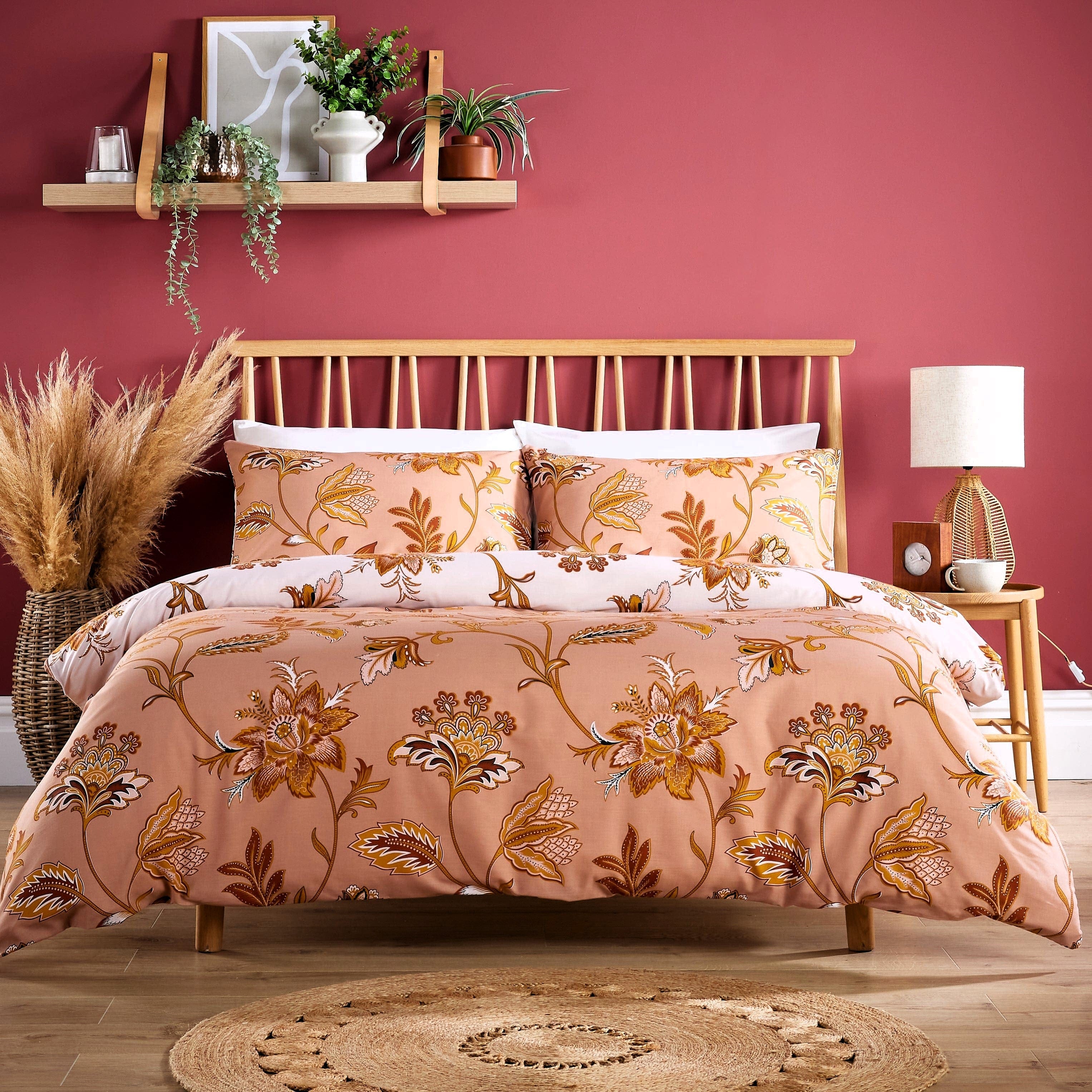OLIVIA ROCCO Luxury Cotton Rich Duvet Sets Easycare Includes Duvet Cover And Pillowcases In Single Double King Size For All Seasons
