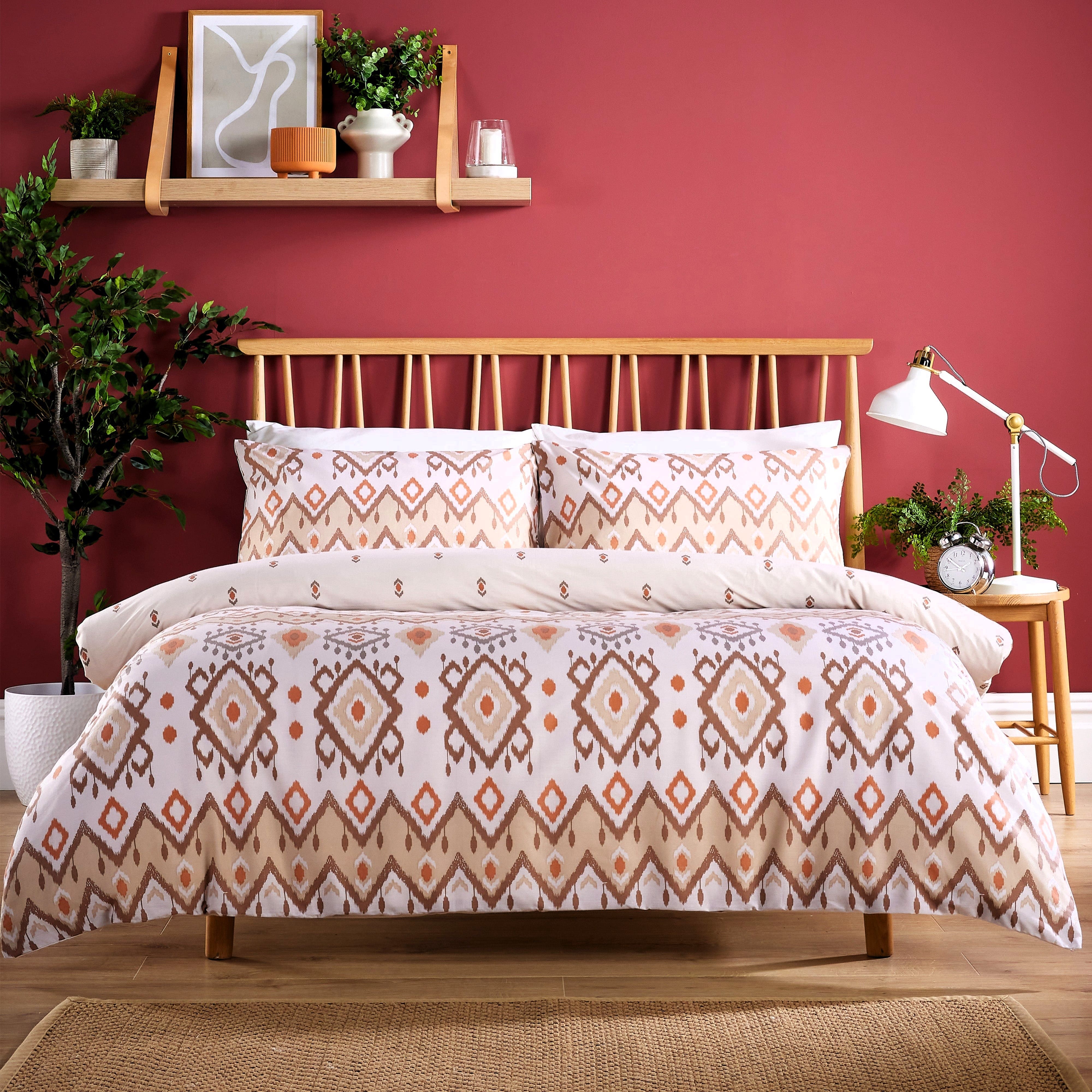 OLIVIA ROCCO Luxury Cotton Rich Duvet Sets Easycare Includes Duvet Cover And Pillowcases In Single Double King Size For All Seasons