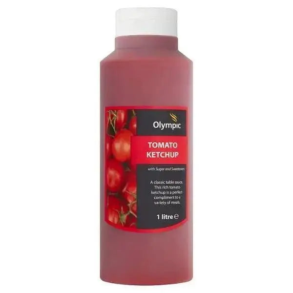 Olympic Tomato Ketchup 1 Litre With sugar and sweeteners