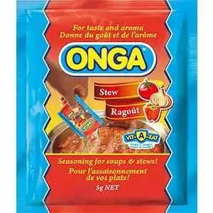 ONGA seasoning (4 Sachets) only the finest ingredients