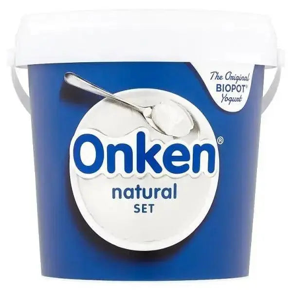 Onken Natural Set Yogurt 1kg Gluten Free