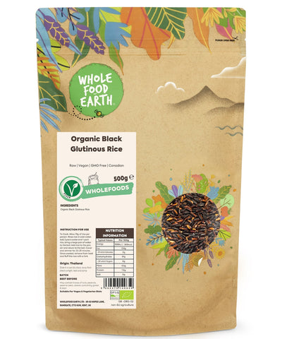 Organic Black Glutinous Rice