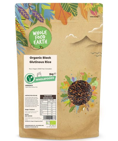 Organic Black Glutinous Rice