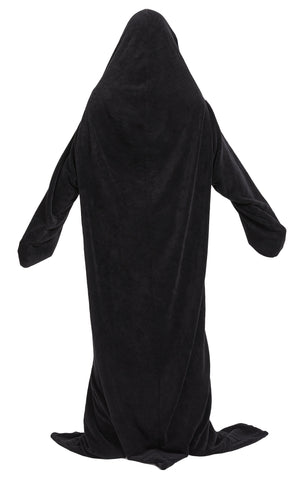 OLIVIA ROCCO Oversized Penguin Wearable Blanket Hoodie Fleece With Sleeves One Size Cozy Winter Loungewear For Home Everyday