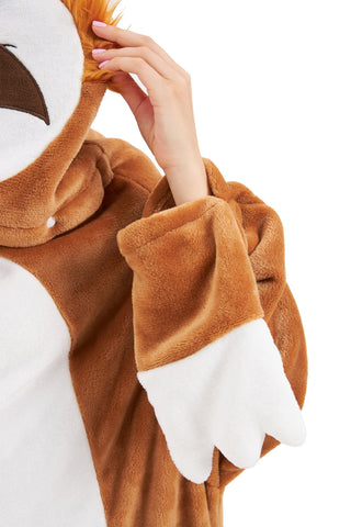 OLIVIA ROCCO Oversized Sloth Animal Wearable Blanket Hoodie Soft Fleece Hooded Blanket with Sleeves Warm Winter Loungewear