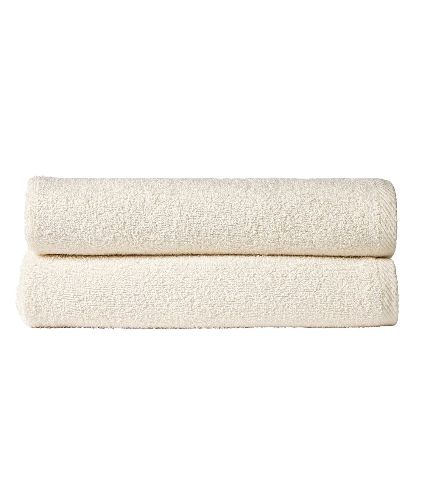OLIVIA ROCCO Large Bath Sheets 80x140 cm Pack of 2 Quick Drying Lightweight Easycare Indus Valley Cotton Multiple Colours
