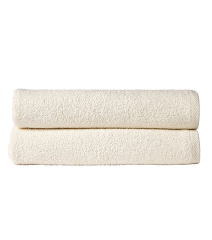 OLIVIA ROCCO Large Bath Sheets 80x140 cm Pack of 2 Quick Drying Lightweight Easycare Indus Valley Cotton Multiple Colours