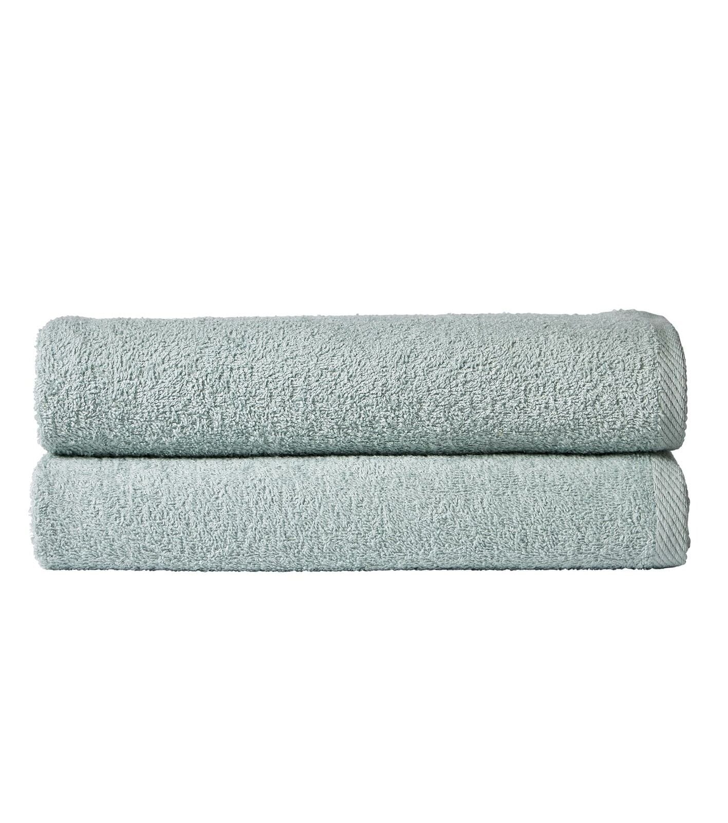 OLIVIA ROCCO Large Bath Sheets 80x140 cm Pack of 2 Quick Drying Lightweight Easycare Indus Valley Cotton Multiple Colours