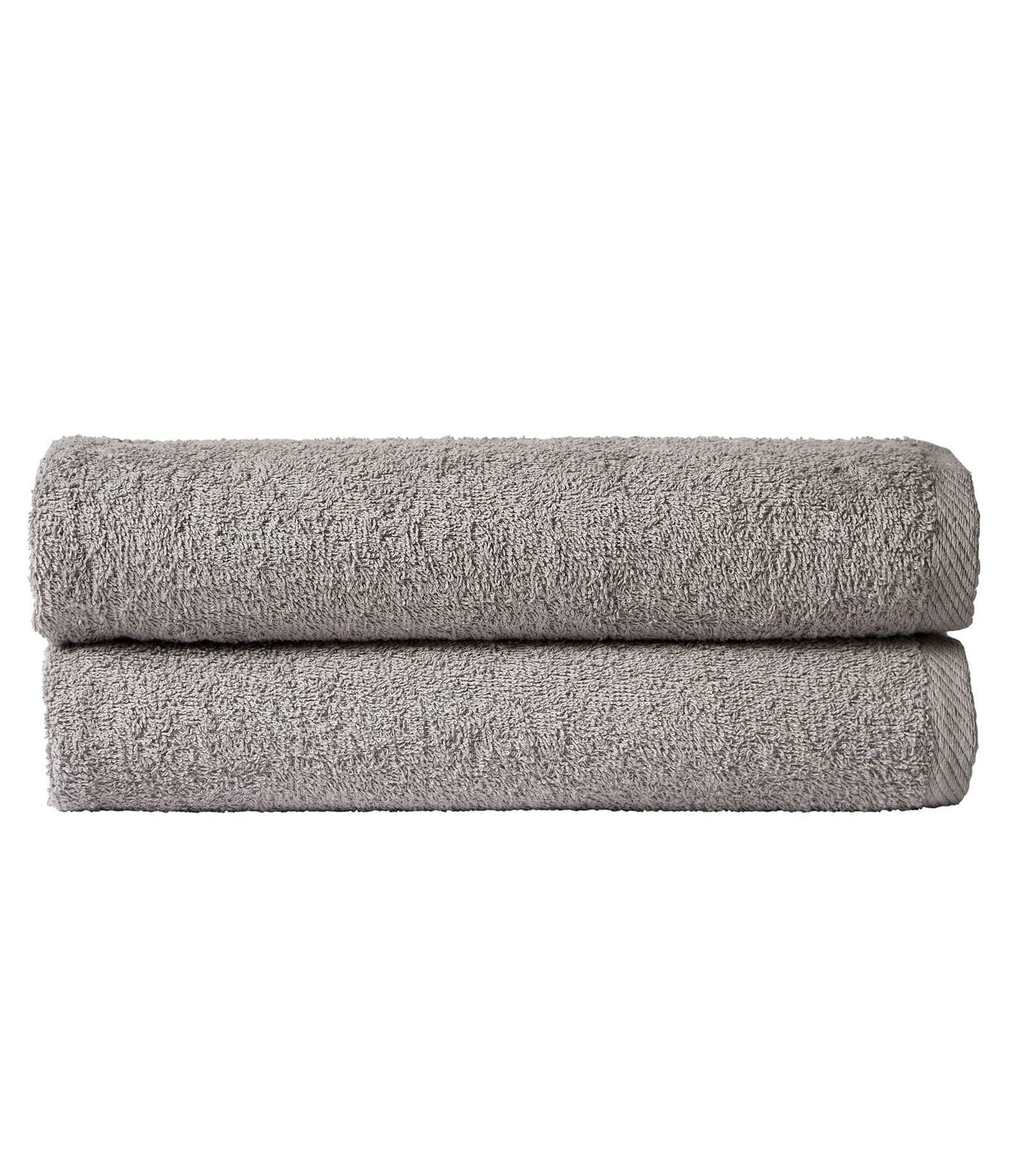 OLIVIA ROCCO Large Bath Sheets 80x140 cm Pack of 2 Quick Drying Lightweight Easycare Indus Valley Cotton Multiple Colours
