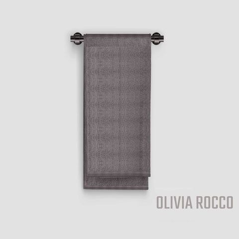 OLIVIA ROCCO Pack Of 4 Large Quick-Drying Indus Valley Cotton Bath Sheets 80x140cm Lightweight Easycare For Home Travel Gym Holidays Multiple Colours