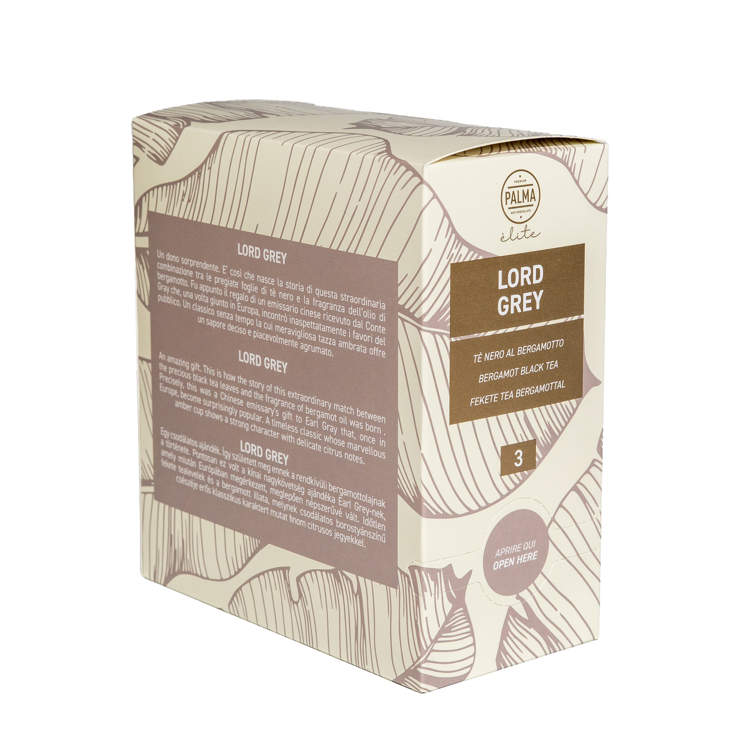 PALMA élite - Lord Grey Bergamot Black Tea (20x3g)