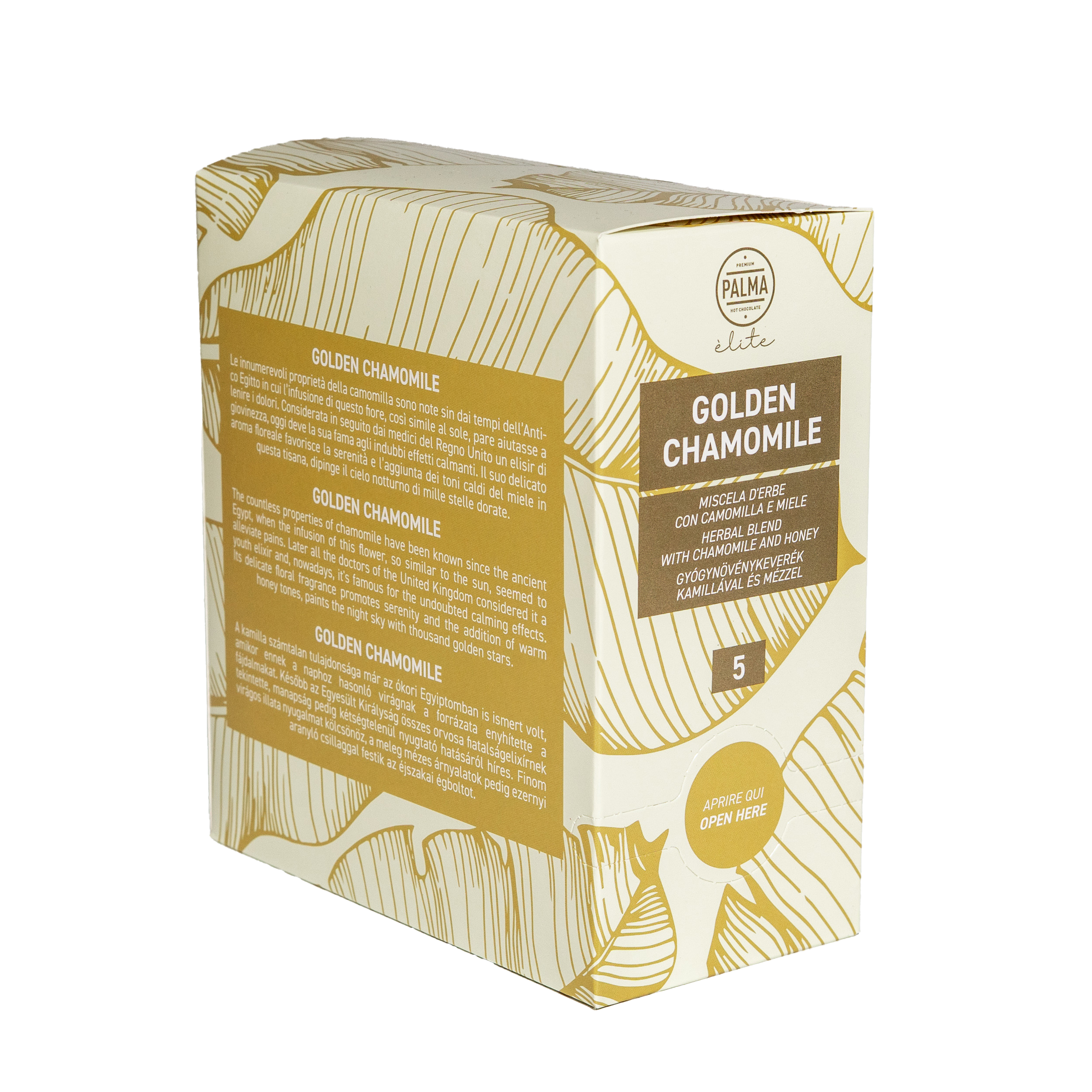 PALMA élite - Golden Chamomile Herbal Blend with Honey (20x3g)