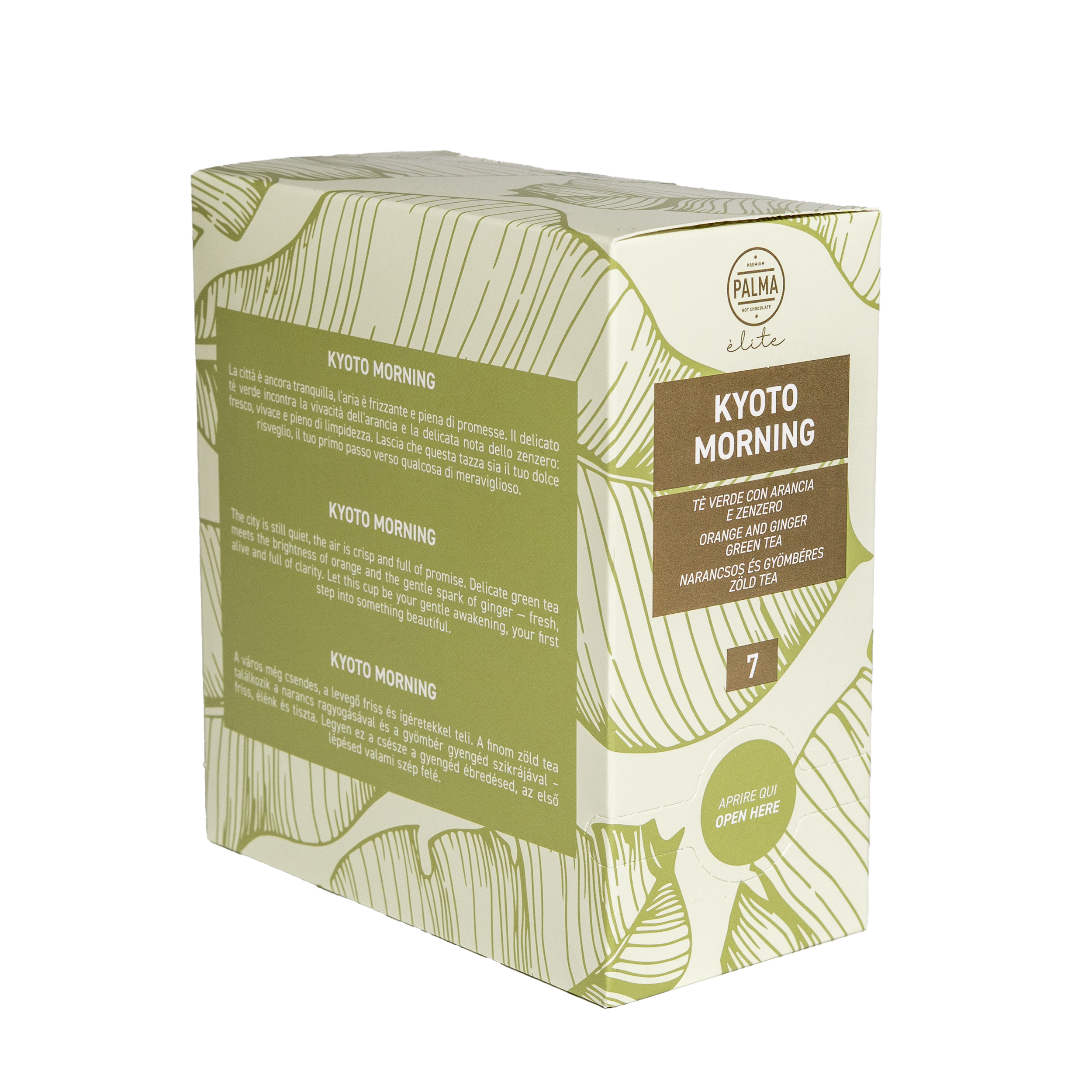 PALMA élite - Kyoto Morning Orange & Ginger Green Tea (20x3g)