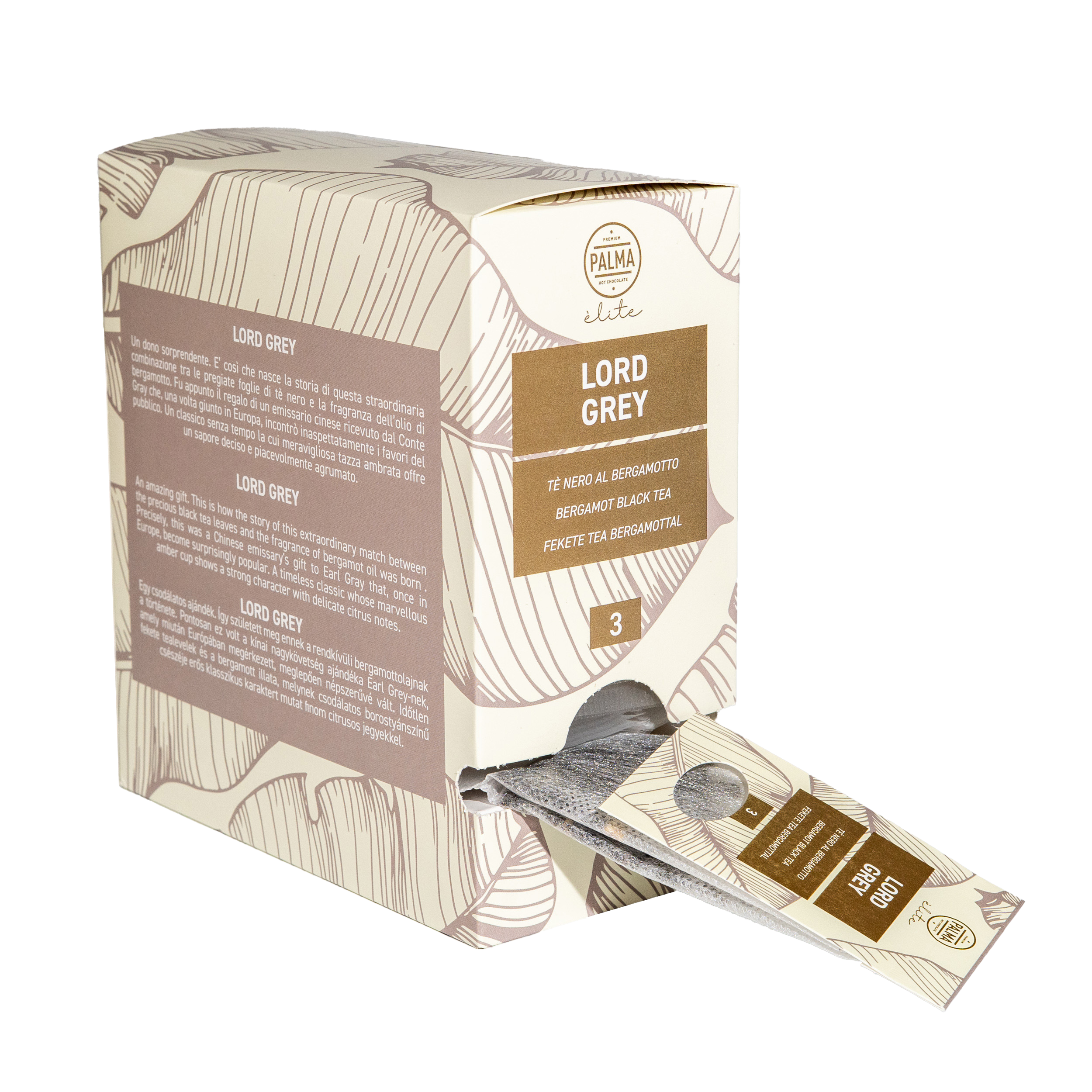 PALMA élite - Lord Grey Bergamot Black Tea (20x3g)