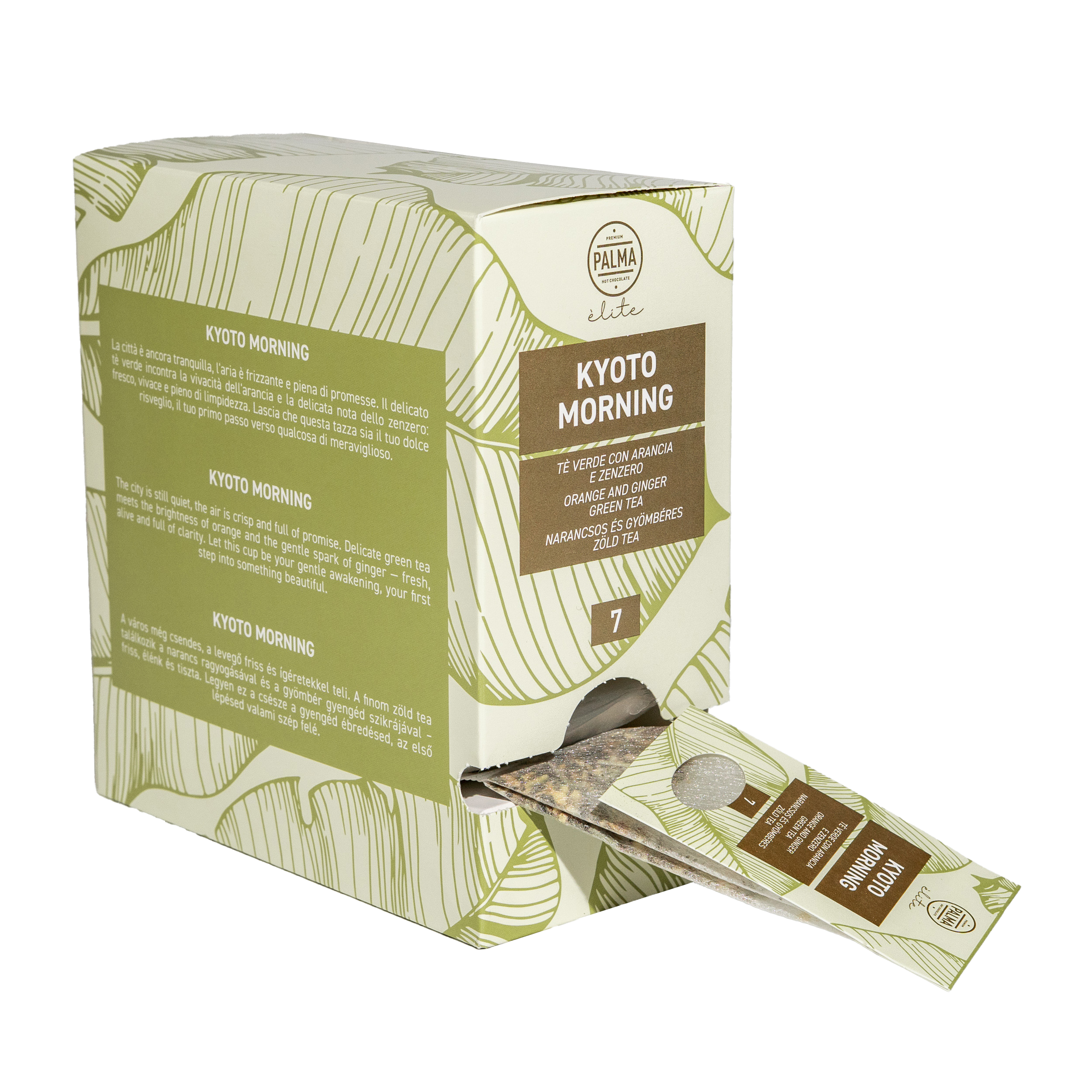 PALMA élite - Kyoto Morning Orange & Ginger Green Tea (20x3g)