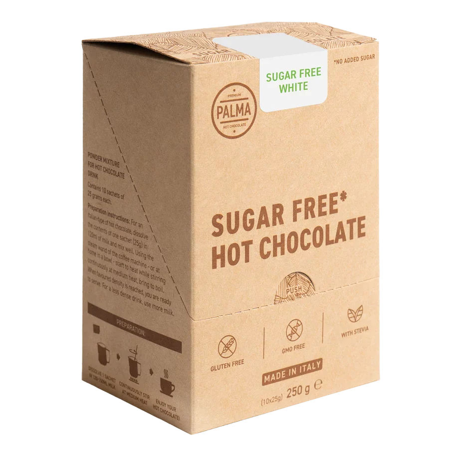 PALMA Sugar Free White Hot Chocolate - No Added Sugar