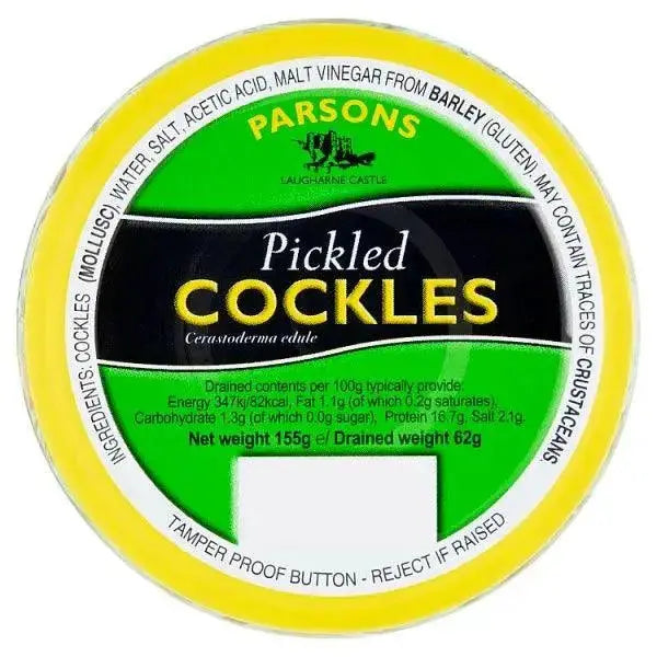 Parsons Pickled Cockles 155g (Case of 6)
