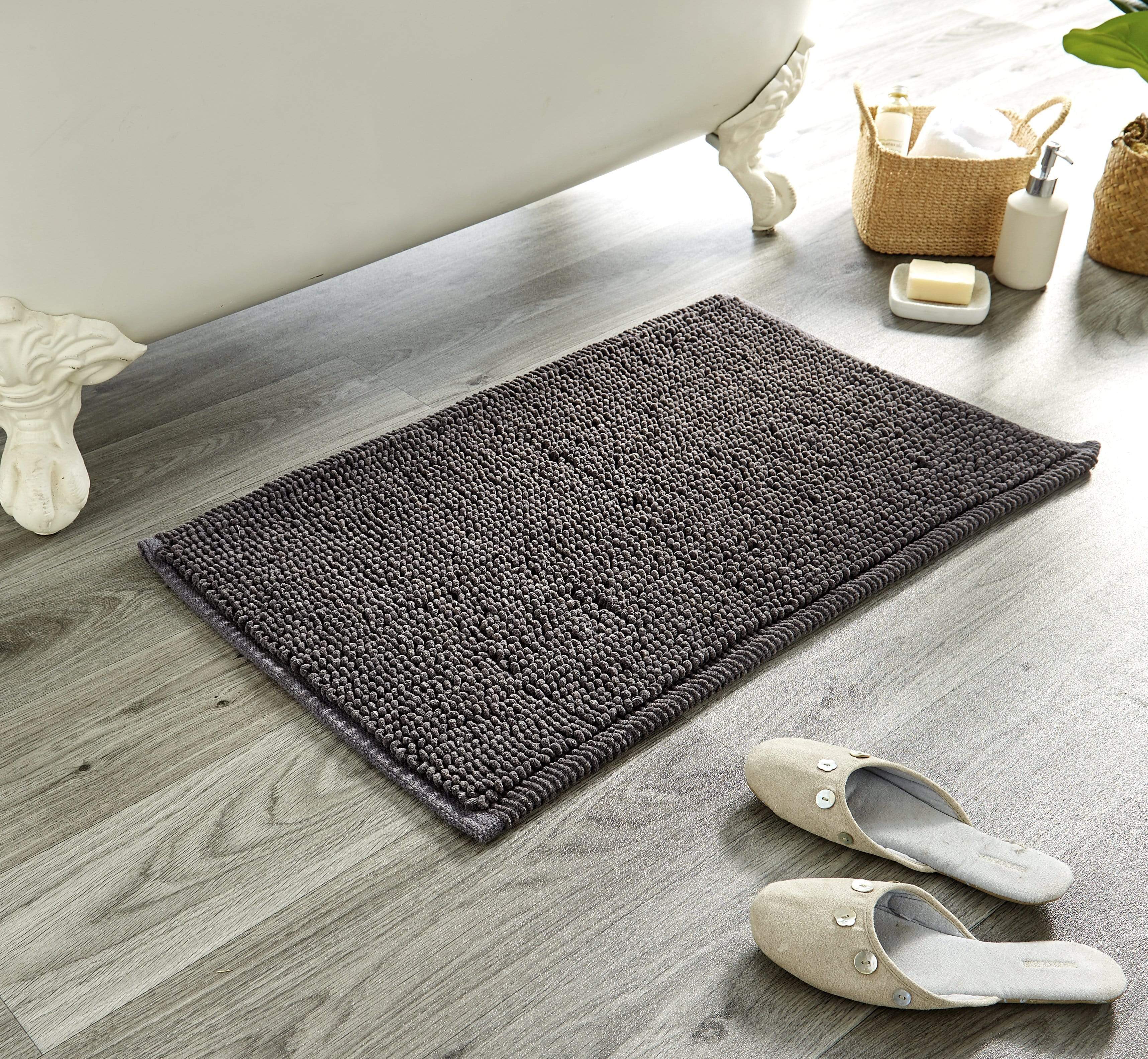 OLIVIA ROCCO Pebbles Micro Bobble Bath Mat Pure Indian Cotton Hand Woven Eco Friendly Knitted Design For Comfort And Durability