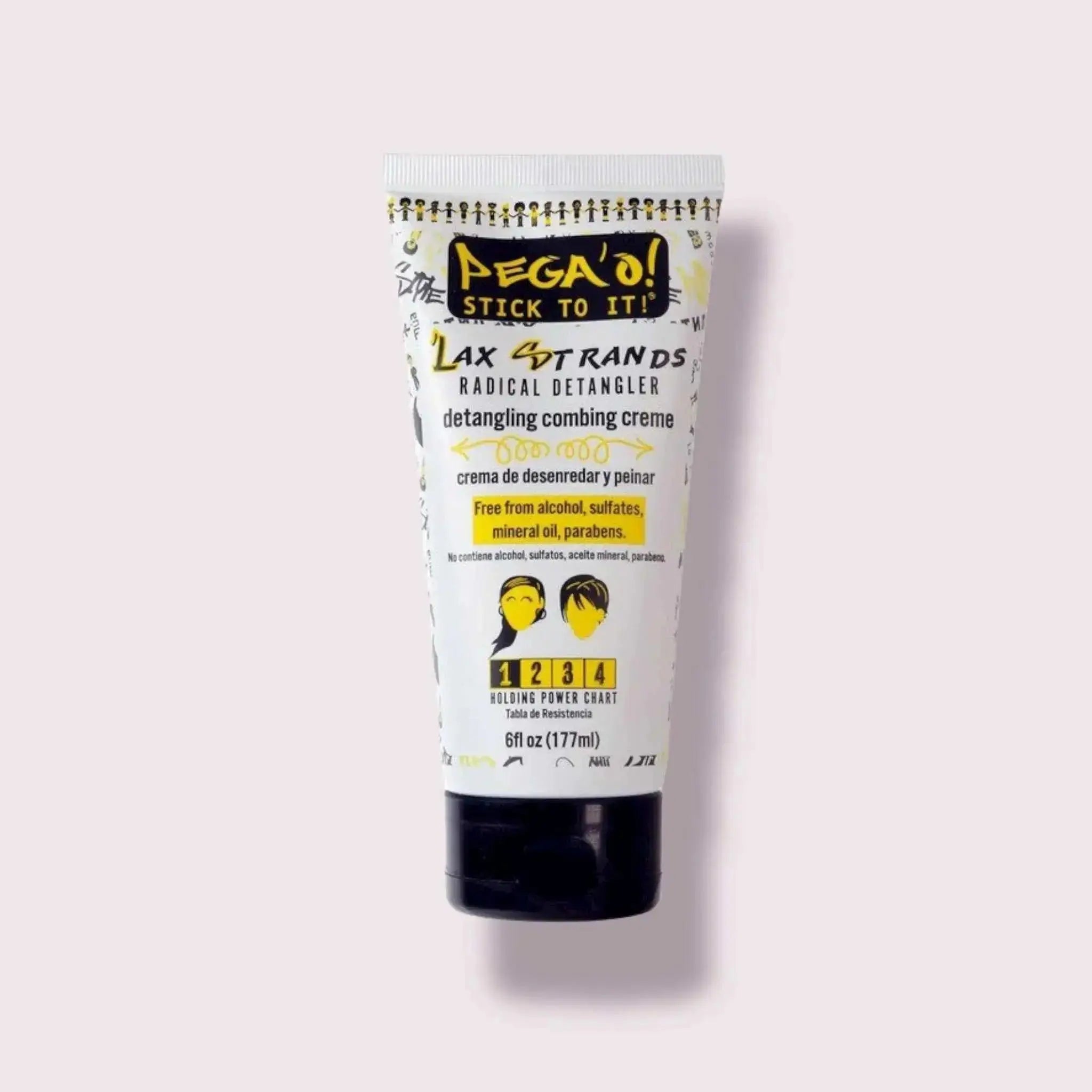 PEGA'O! Stick To It Lax Strands Detangling Combing Creme (6oz)