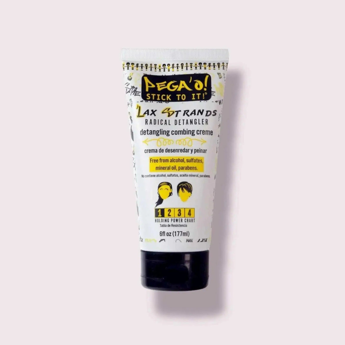 PEGA'O! Stick To It Lax Strands Detangling Combing Creme (6oz)