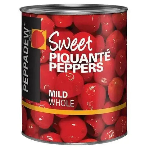 PEPPADEW® Sweet Piquanté Peppers Mild Whole 3.0kg (Drained Weight 1.2kg)