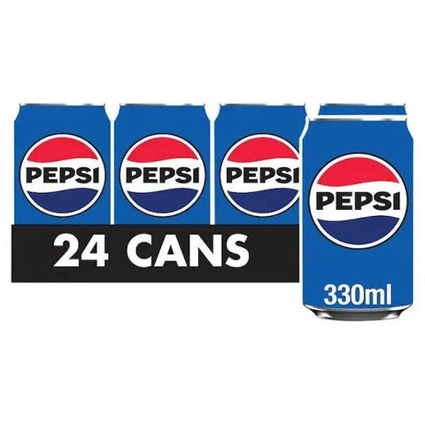 Pepsi Cola Can 330ml (Case of 24)