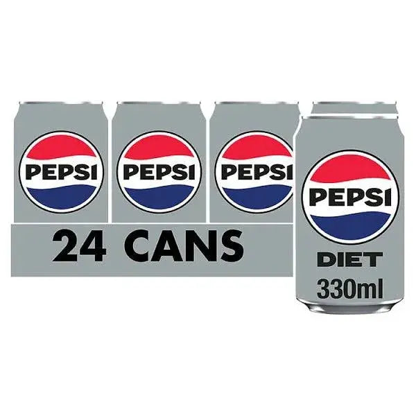 Pepsi Diet 330ml (Case of 24)