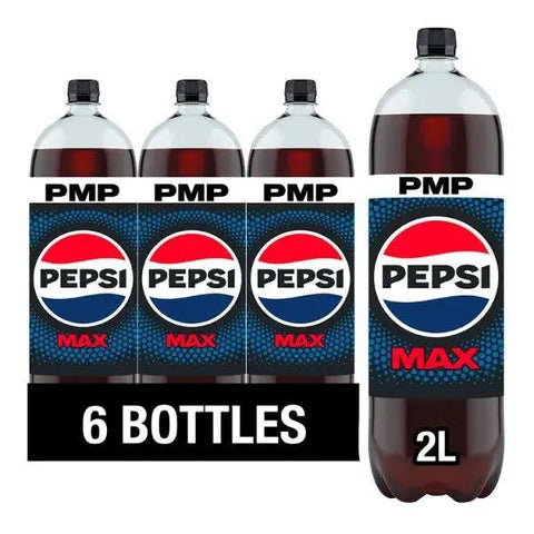 Pepsi Max 2 Litres (Case of 6)