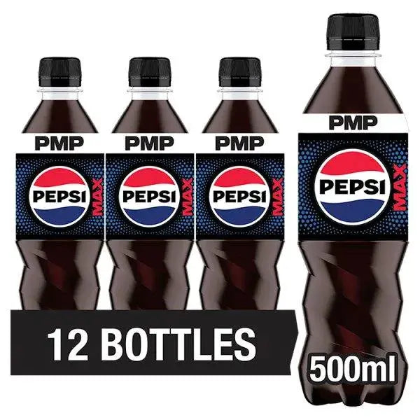 Pepsi Max 500ml (Case of 12)