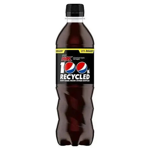 Pepsi Max No Sugar Cola Bottle 12 x 600ml (Case of 12)