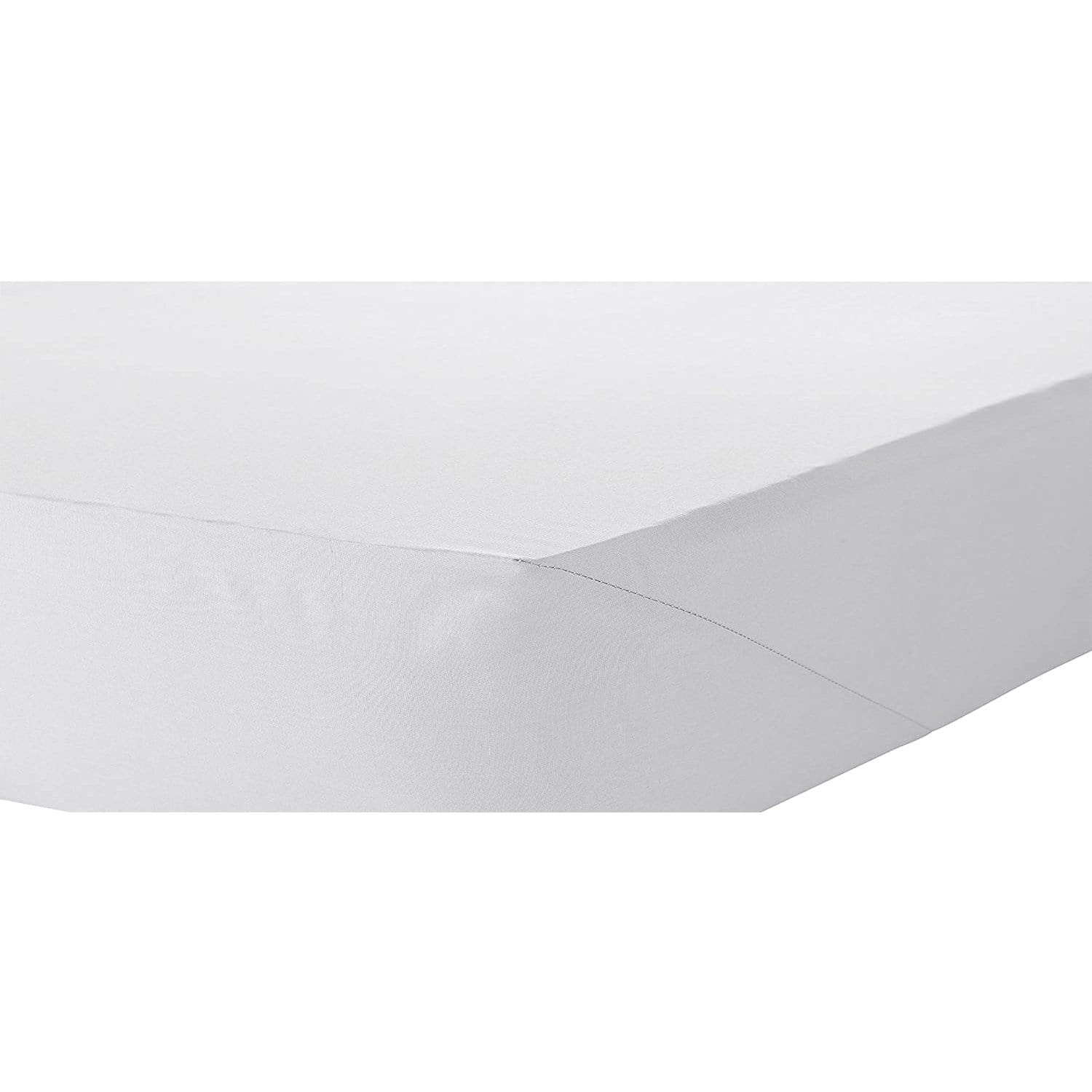 OLIVIA ROCCO Percale Fitted Sheet 180 TC Super Soft Elasticated Fit Designed In England Indus Valley Cotton Linen Multiple Sizes And Colours
