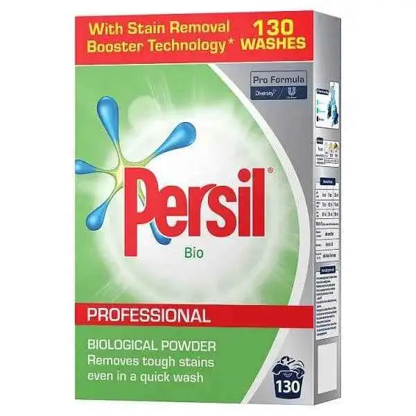 Persil Bio Pro Formula Professional Biological Powder 130 Washes 8.4kg