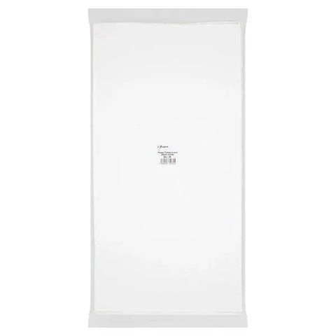 Poppies 25 Paper Tablecovers White 90cm