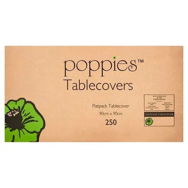 Poppies 250 Flatpack Tablecovers