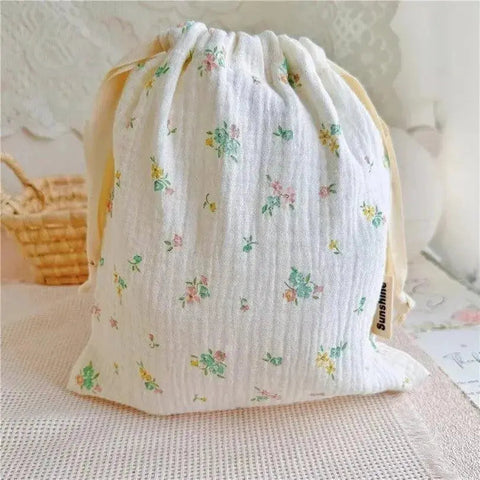 Printed Flower Mommy Bag Baby Diaper Bag