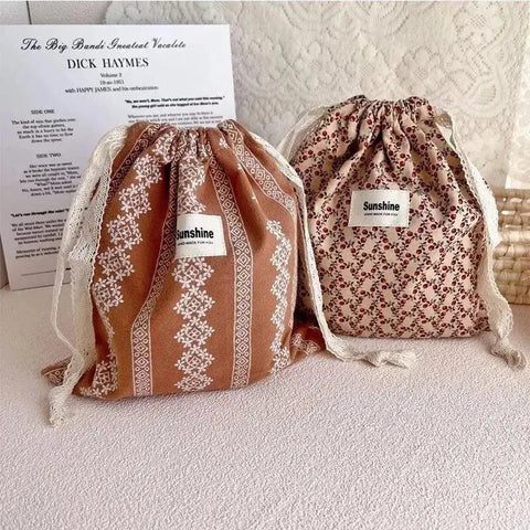 Printed Flower Mommy Bag Baby Diaper Bag