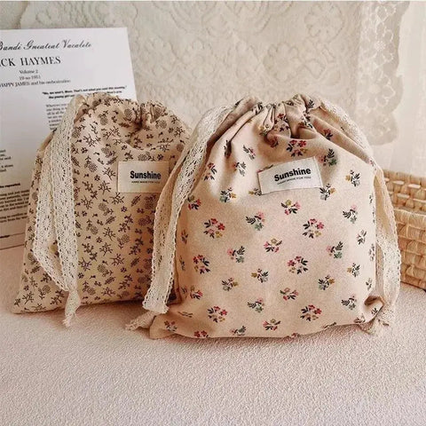 Printed Flower Mommy Bag Baby Diaper Bag