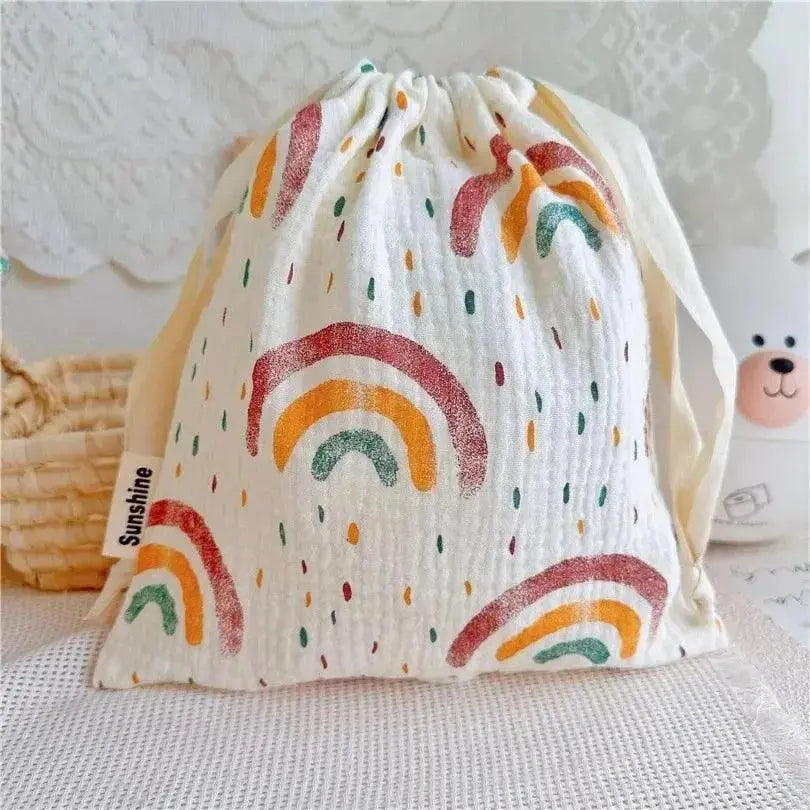 Printed Flower Mommy Bag Baby Diaper Bag