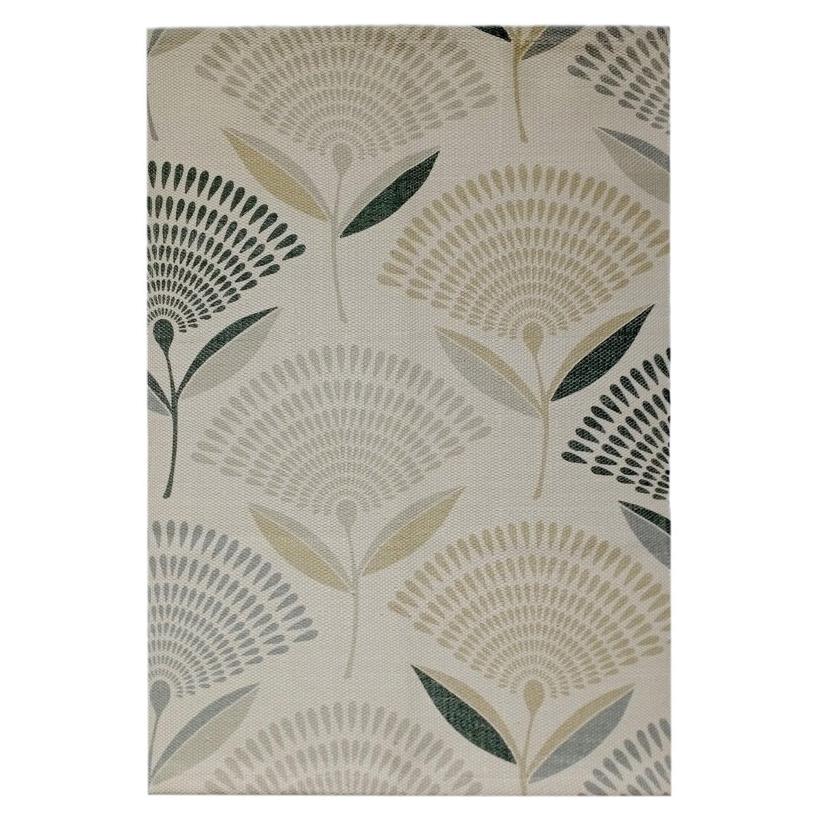 OLIVIA ROCCO Printed Rug Linnea Design Non Slip Soft Durable Floor Rug For Living Room Bedroom Office Linnea Color Premium Quality Construction
