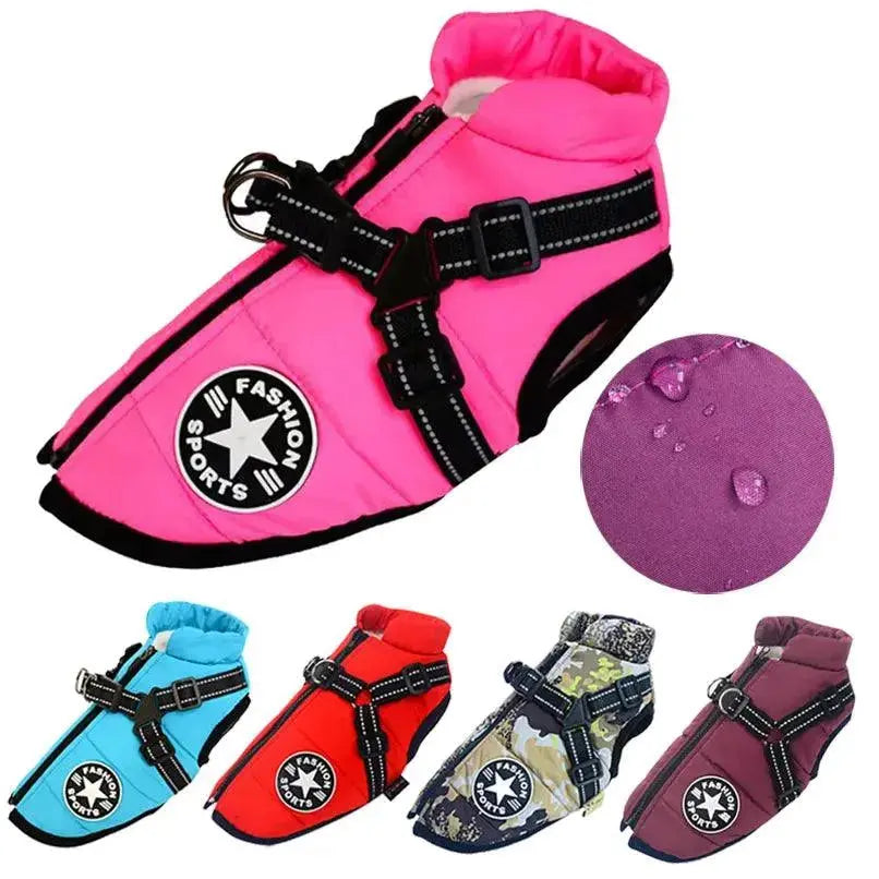 Puppy Clothes Winter Dog Coat Jacket for Small Medium Dog Reflective